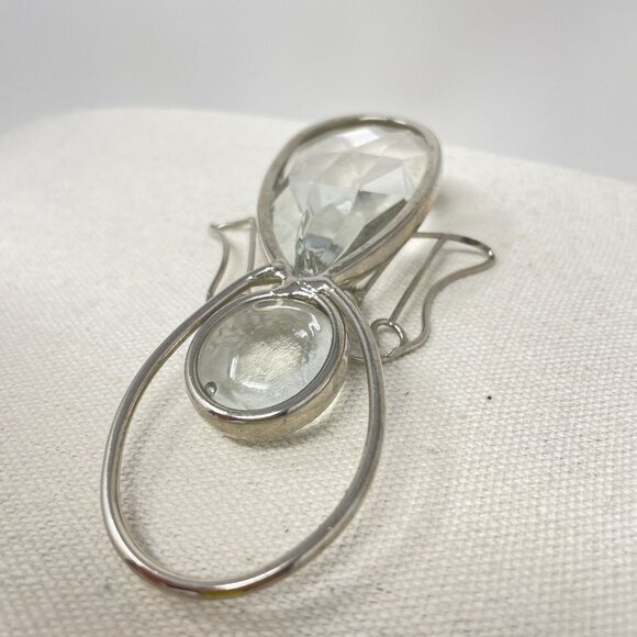 Guardian Angel Faceted‎ Glass Suncatcher Hanging Ornament Silver-Tone - Picture 4 of 7